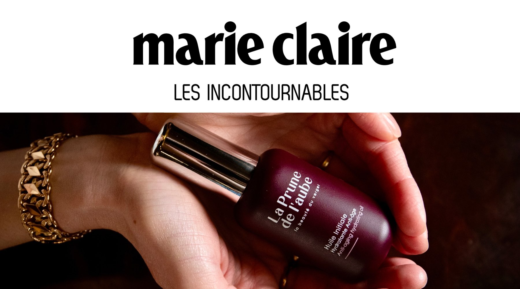 La Prune de l'aube dans Marie Claire - La Prune de l'aube