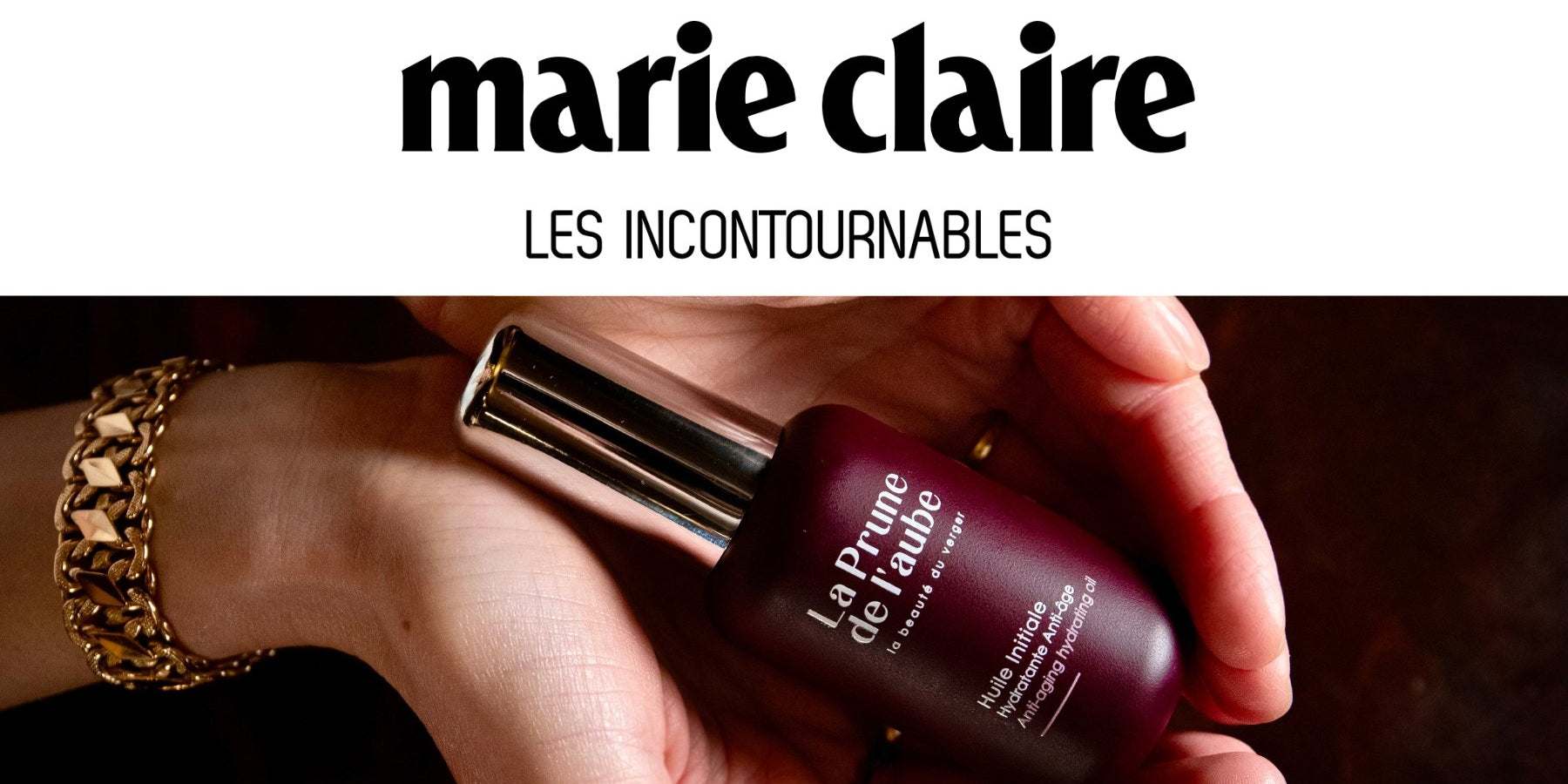 La Prune de l'aube dans Marie Claire - La Prune de l'aube