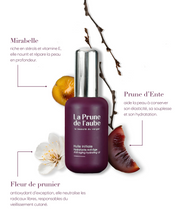 Huile Initiale – huile visage bio aux prunes françaises, riche en antioxydants