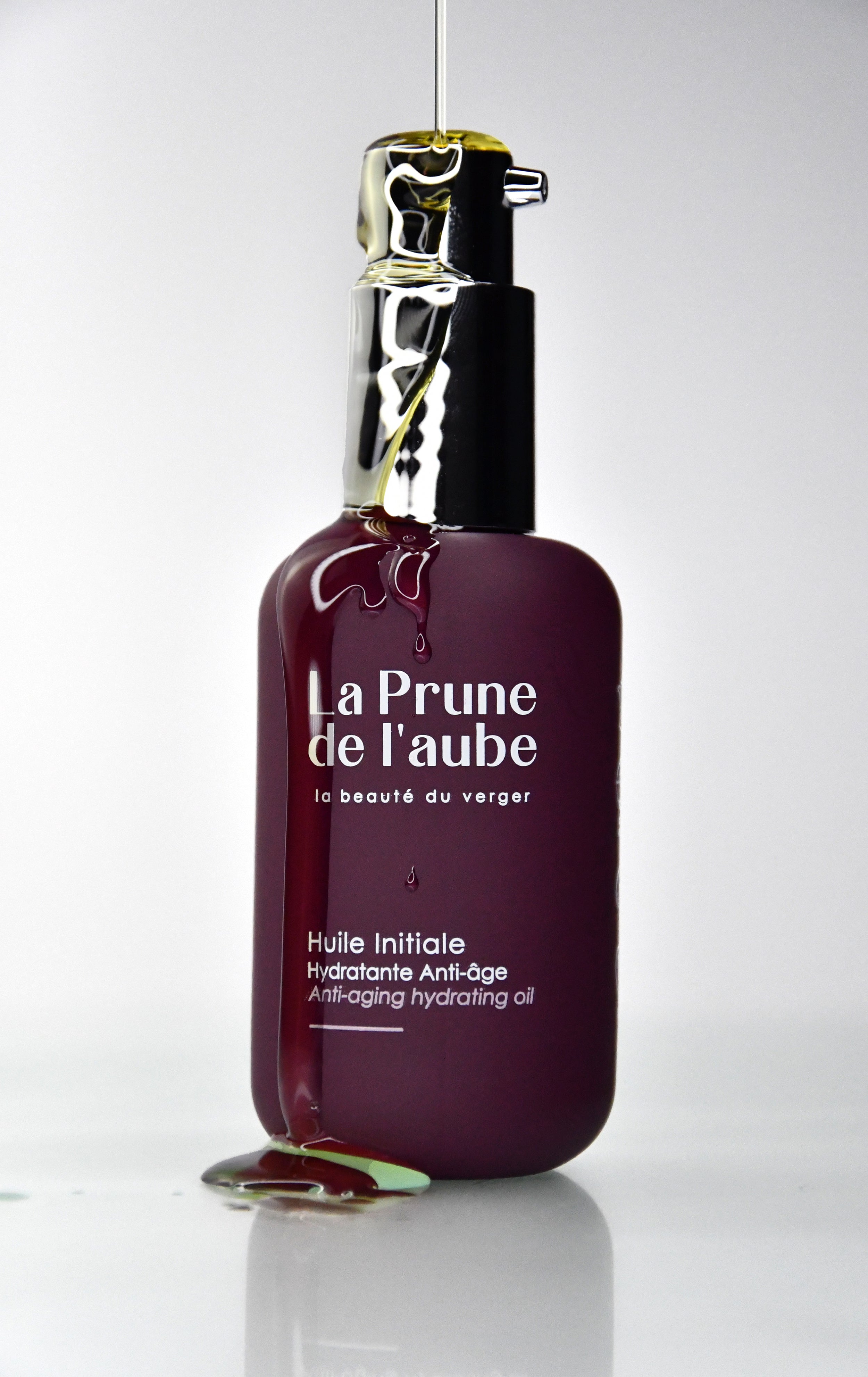 Huile Initiale – huile visage bio légère et soyeuse, texture antioxydante