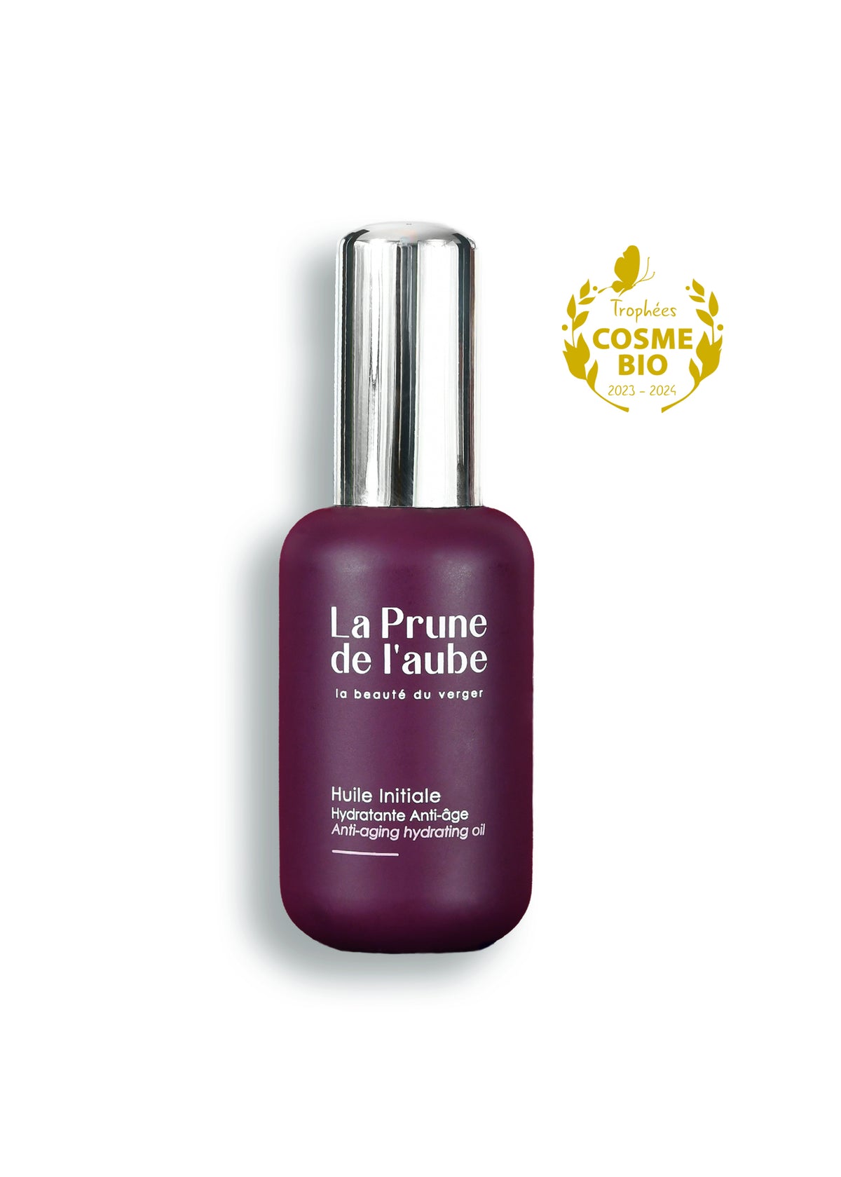 Flacon de L’Huile Initiale, huile visage bio anti-âge de 30 ml